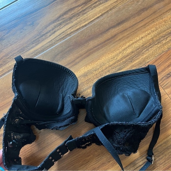 Aerie Black Lace Padded Bra - Picture 3 of 4